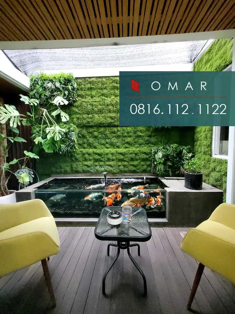 modern look Luas 560 M @ cluster hijau nan asri sektor 9 bintaro jaya