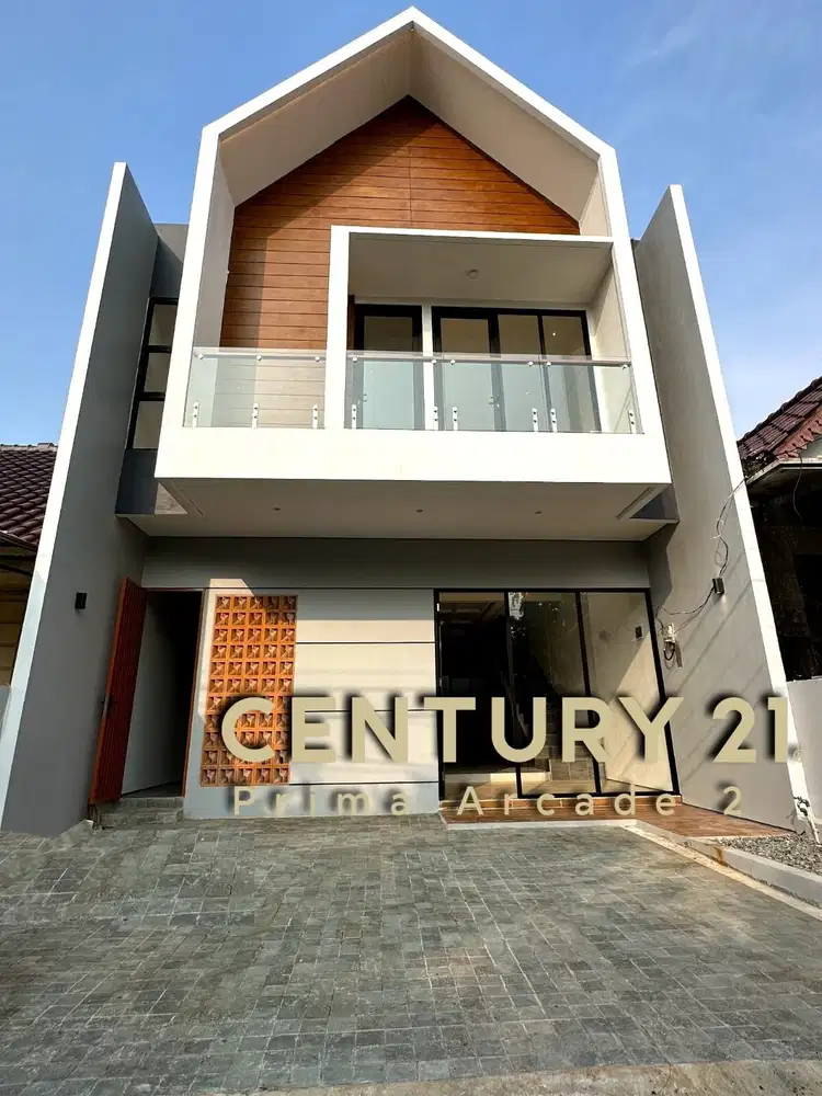 10400 - Rumah baru 2 lantai luas 140 shm di area bintaro siap huni