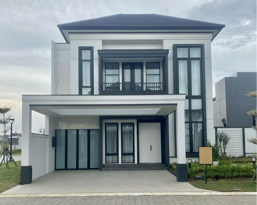 Rumah Mewah Modern American Classic di Kawasan Private 22 Ha, Matera Residence