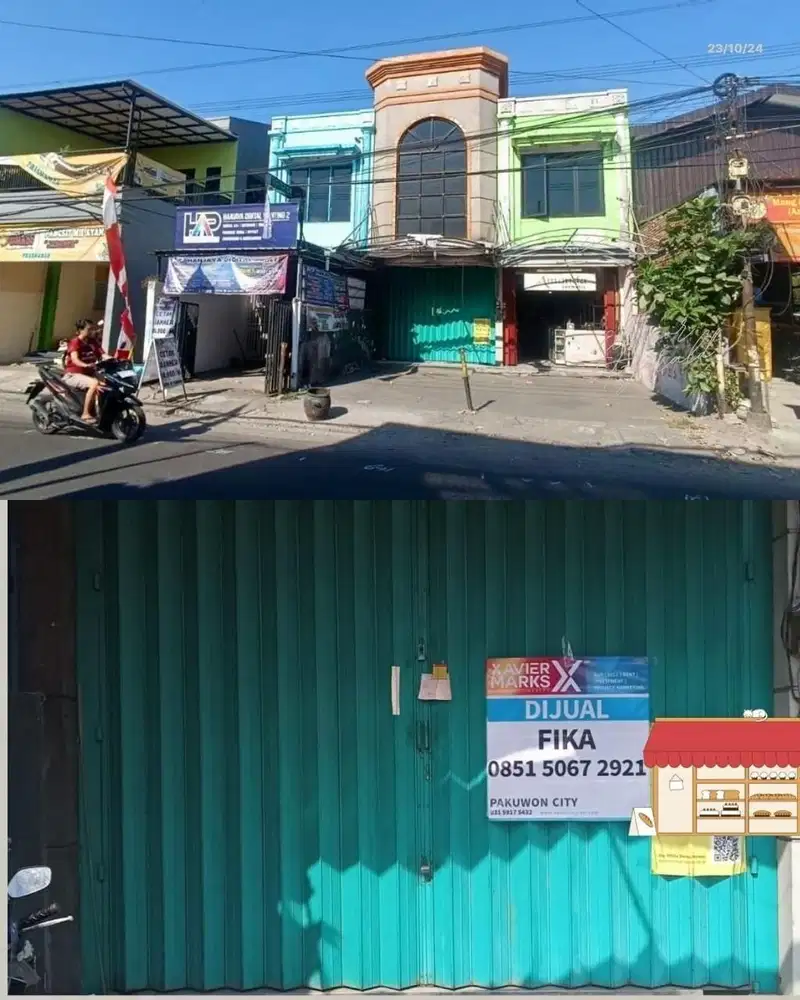 RUKO MURAH & LOKASI TERBAIK DI JALAN UTAMA RAYA KUTISARI UTARA