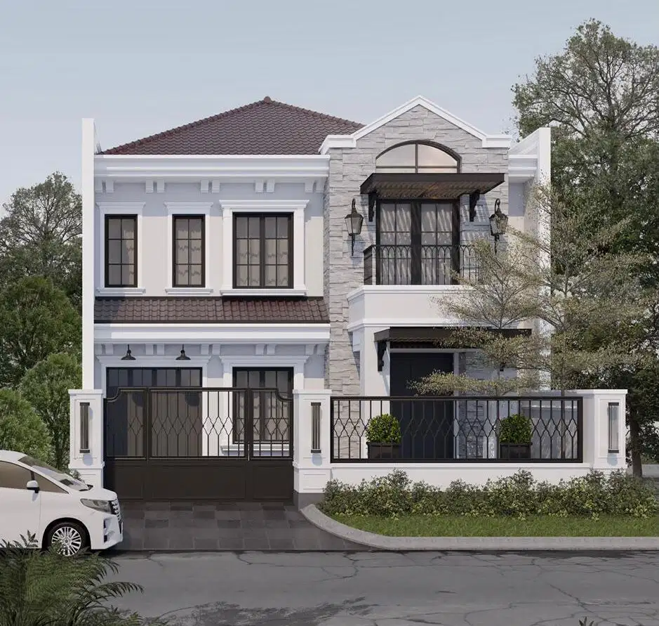 Rumah proses bangun di Villa Sentra Raya, Citraland, Surabaya Barat