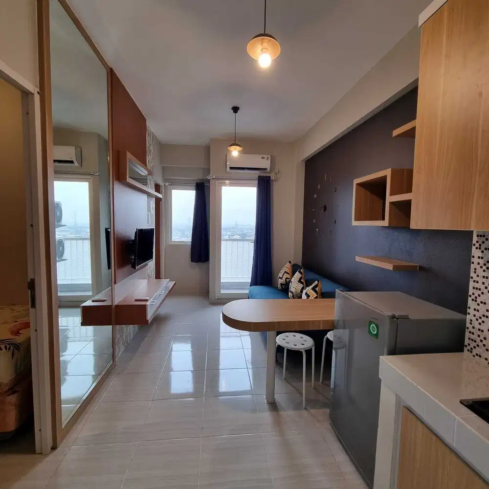 Apartemen Baru Gress, Full Furnish Mewah, Puncak Dharmahusada, Surabaya Timur