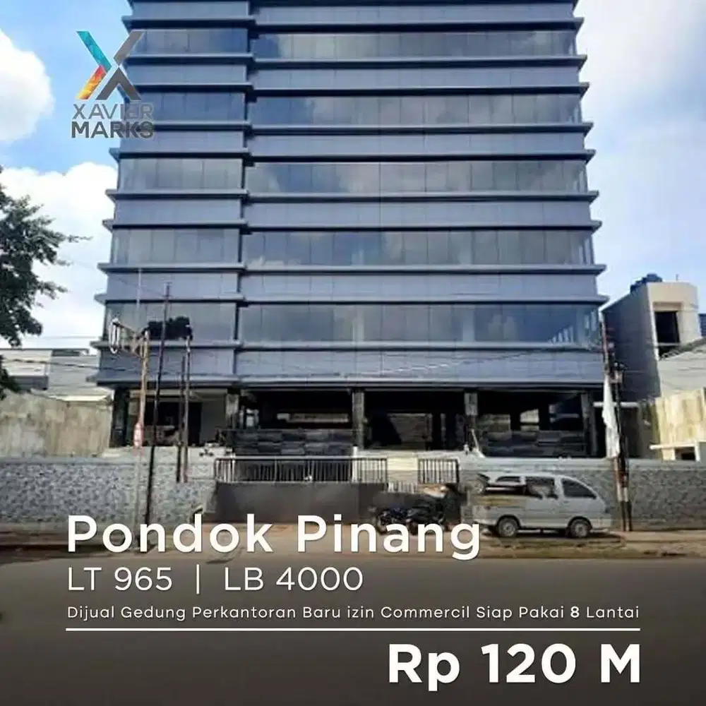 Dijual Gedung Perkantoran Baru izin Commercil. Siap langsung