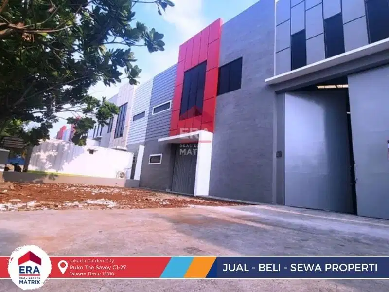 JUAL Gudang Siap Pakai Cocok Untuk Usaha Di Marunda Center Bekasi