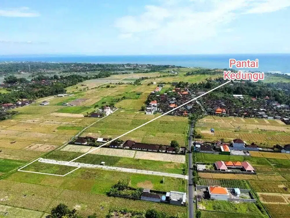 TANAH 6,95 ARE  KEDUNGU TABANAN BALI