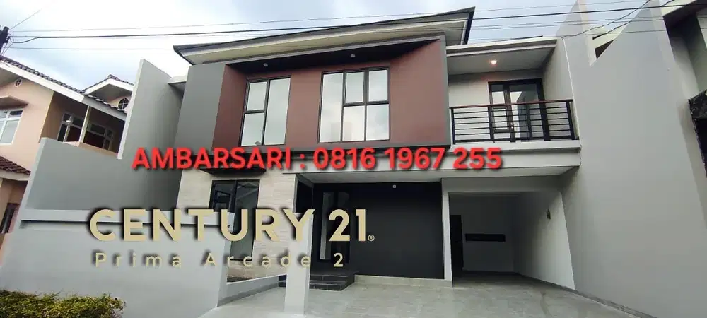 12582 - Rumah brand new 2 lantai bintaro sektor 9 shm siap huni
