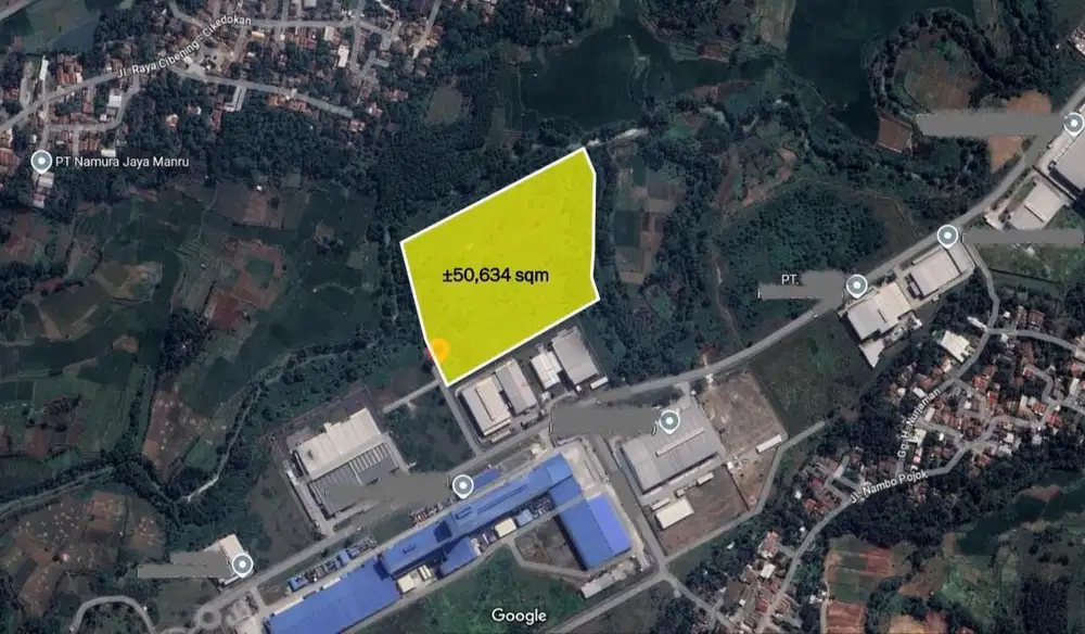 Jual Tanah industri mm2100 bekasi jawa barat