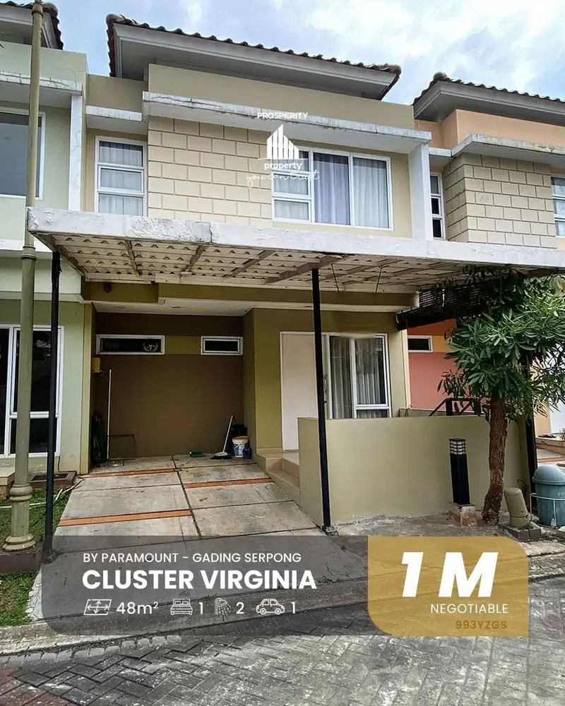 Dijual Cepat Rumah Virginia Village Gading Serpong