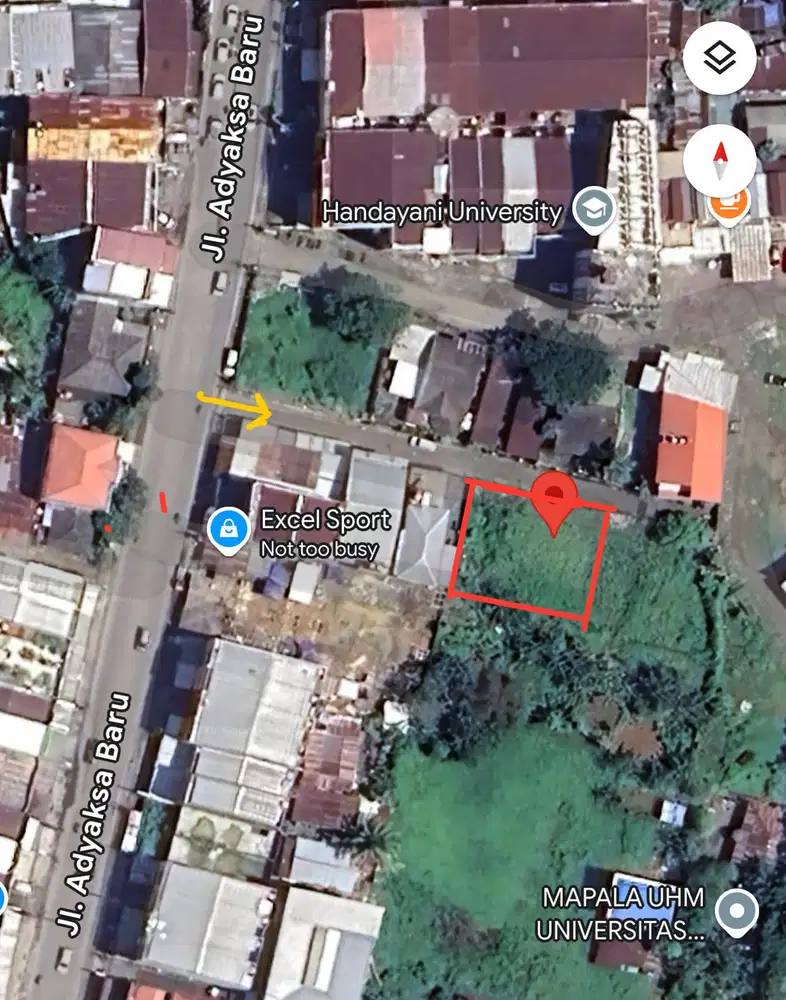 Kavling luas & murah di daerah Panakukang Makassar