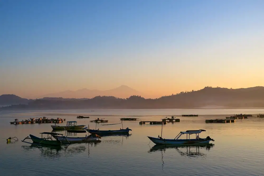 Tanah Full view laut dan sunset di Bumbang dekat Kuta Mandalika