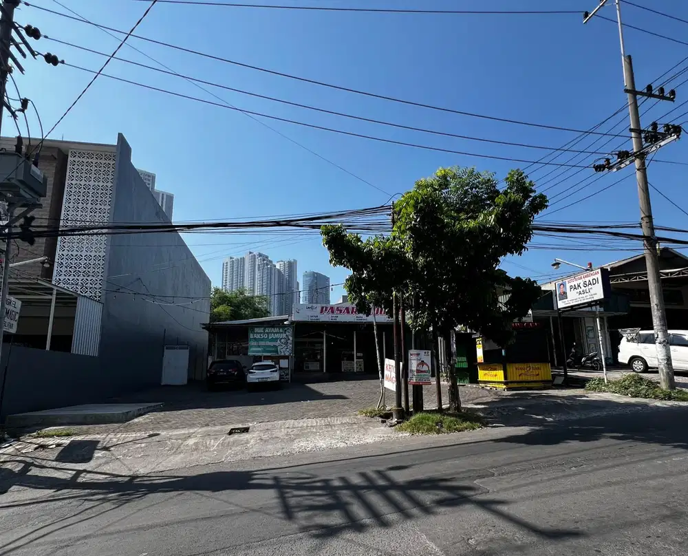 Tanah dan Cafe Jalan Lontar Surabaya Barat cocok untuk usaha