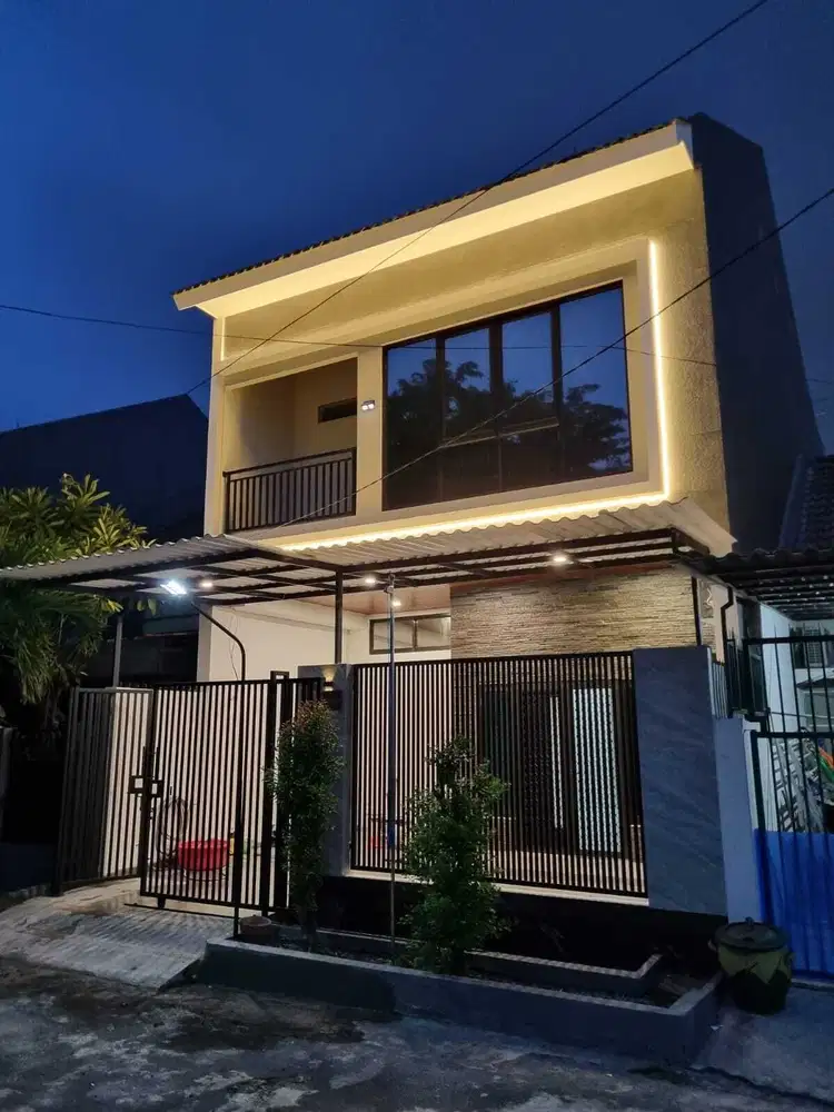 DIJUAL RUMAH SIAP HUNI DEKAT RAYA KENJERAN BABATAN PANTAI SS 12