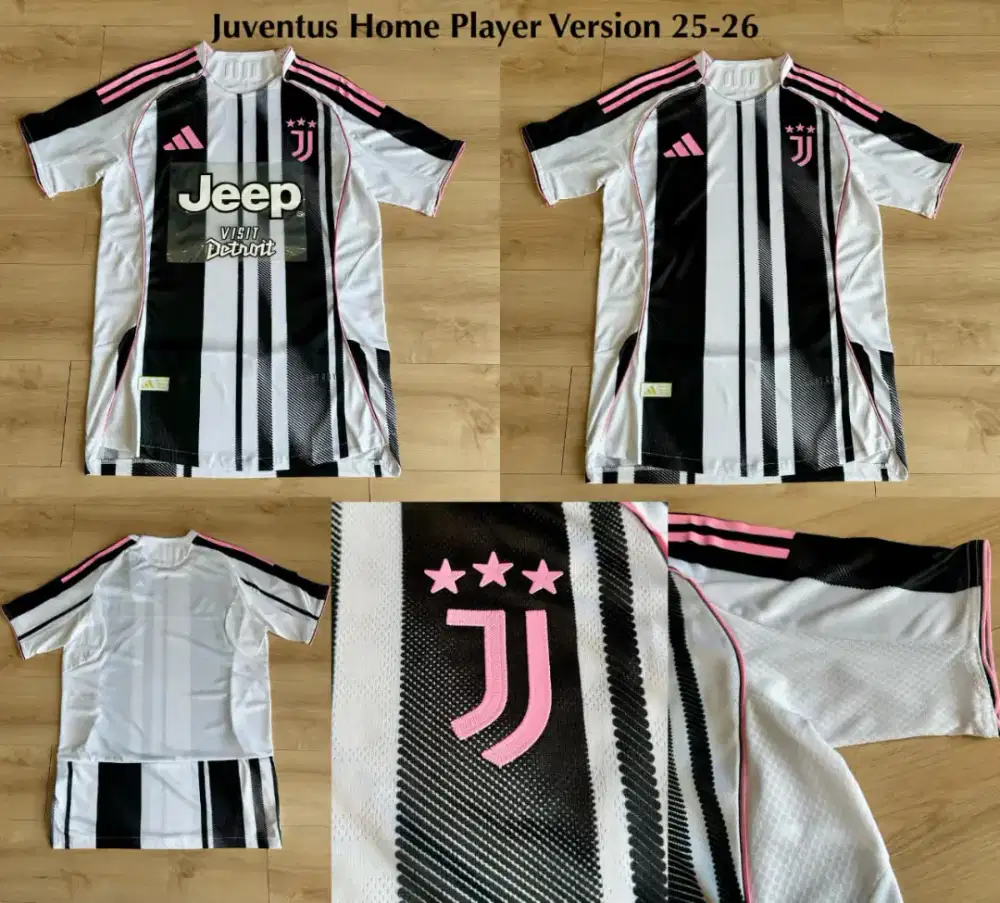 Jersey Bola Club Juventus Home New Season 2025/2026