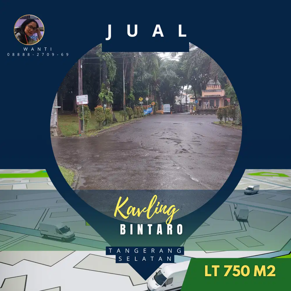 Disewakan Kavling Nempel Komplek Mewah Di Bintaro Sek 9