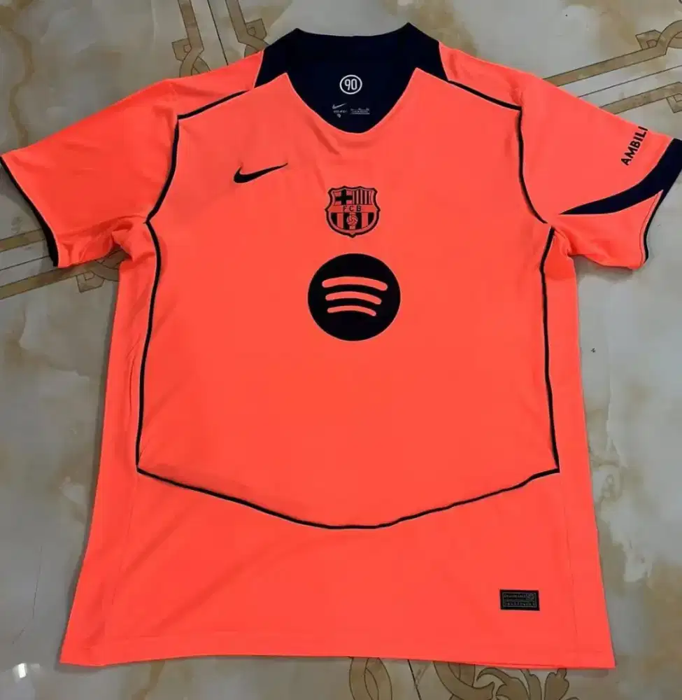 Jersey Bola Club Barcelona 3rd New Season 2025/2026
