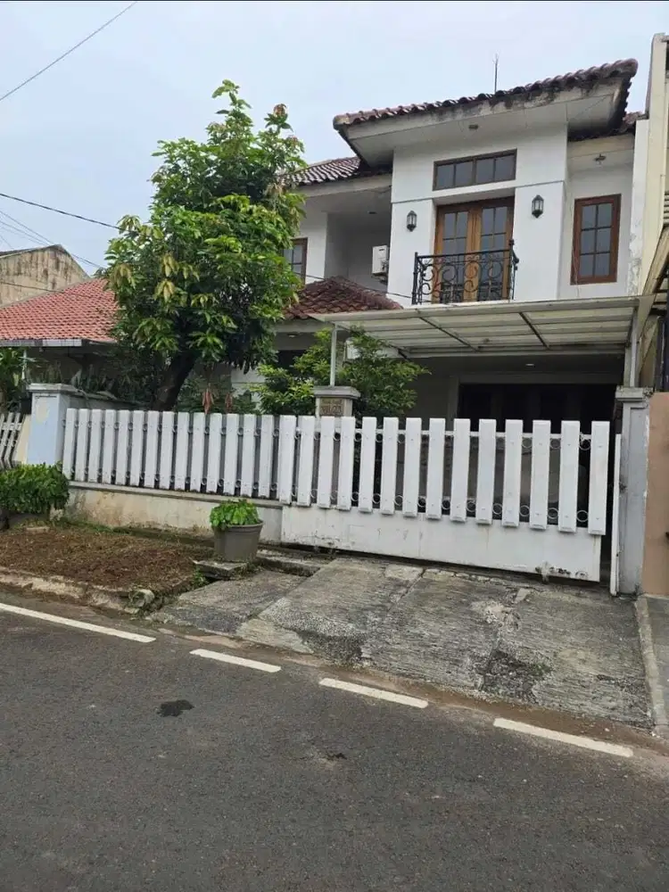 TURUN HARGA FOR SALE RUMAH SIAP HUNI DI ALAM SEGAR PONDOK INDAH SHM