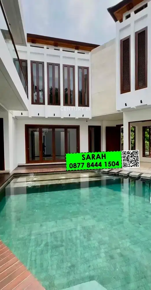 Rumah Mewah 3 Lantai dg Swimming Pool di Pondok Indah Jaksel 16057