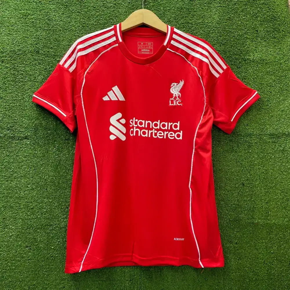 Jersey Bola Club Liverpool Home/Away/3rd New Season 2025/2026