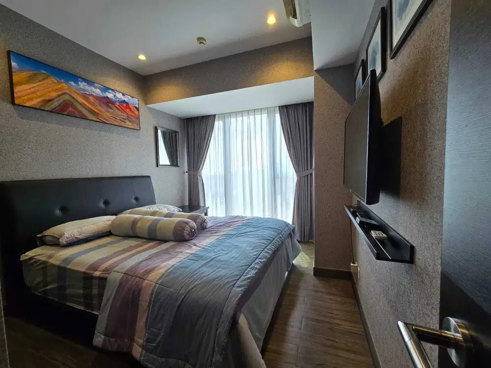 SIAP HUNI APARTEMEN THE BRANZ BSD FURNISH SELANGKAH KE AEON