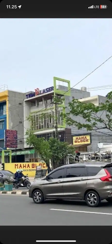 RUKO RAYA SERPONG KM 8 PINGGIR JALAN RAYA