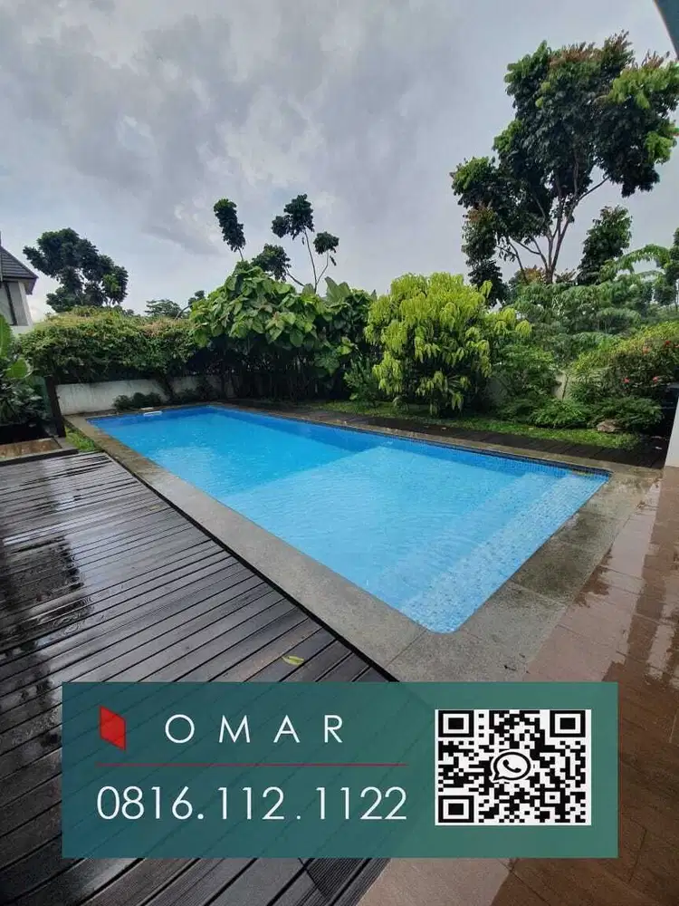 Rumah di Bukit Menteng Bintaro cluster eksklusif fully furnished