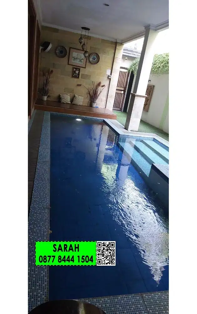 Rumah Mewah dg Swimming Pool di Discovery Bintaro sektor 9 -13837