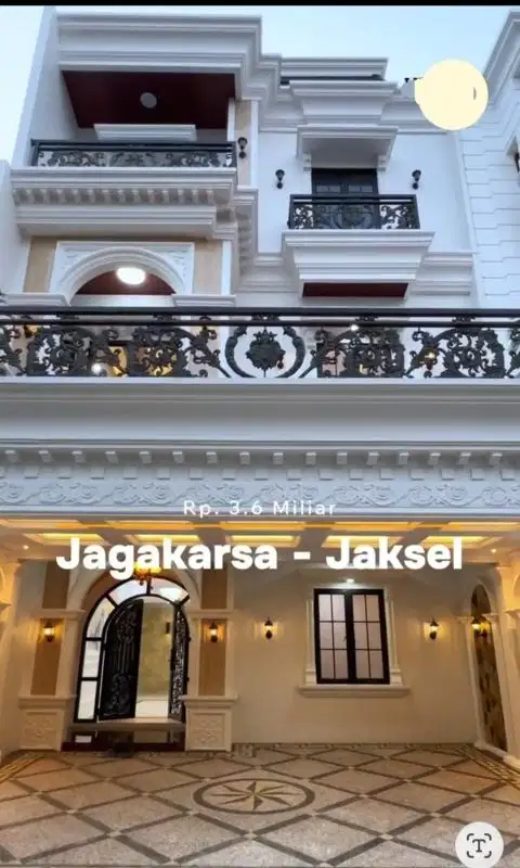 For Sale Brand New House American Classic  siap huni