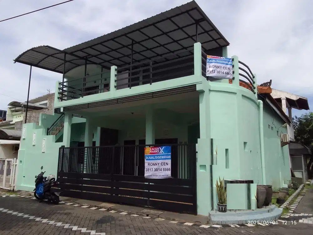 DIJUAL RUMAH DELTASARI INDAH WARU SIDOARJO RON.A2607