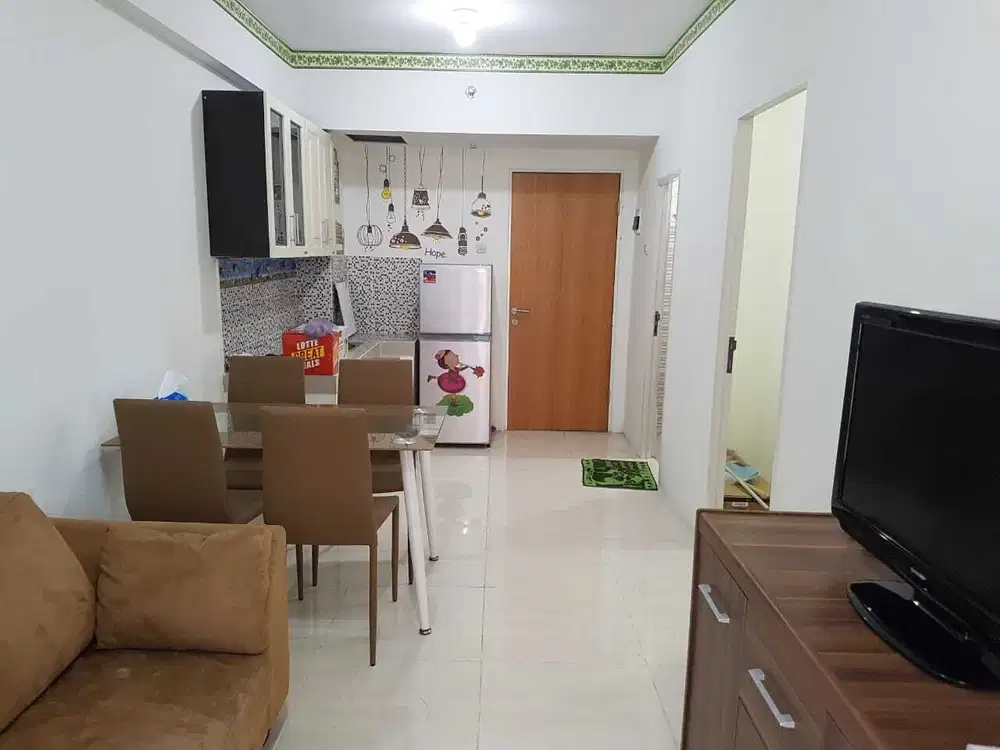 Apt Puncak Bukit Golf, Sby Barat, 2BR FF, Siap Huni