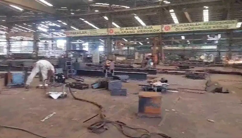 Dijual Cepat Pabrik Konstruksi Baja Di Cikande Tangerang