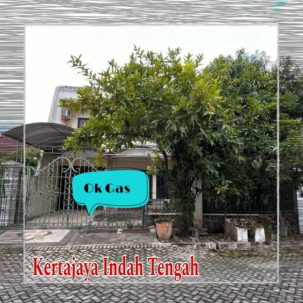 KERTAJAYA INDAH TENGAH strategis jual cepat siap nego