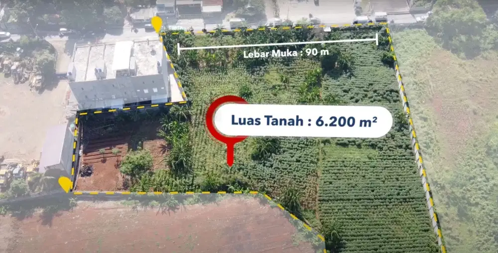 Dijual Tanah/Kavling 6200m2 SHM - Taman Tekno BSD