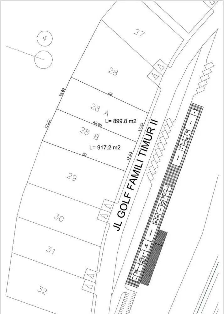 Tanah Golf View Graha Famili -  Jl Golf Famili Timur II