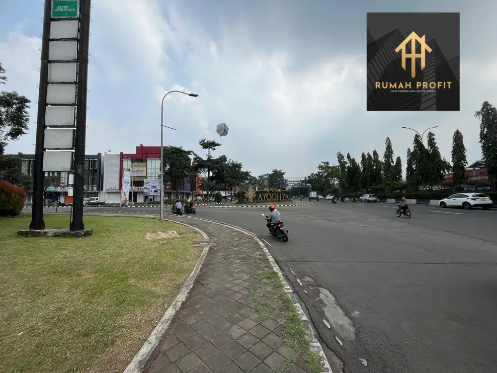 Tanah di Ayodhya residence tangerang kota pinggir jalan utama