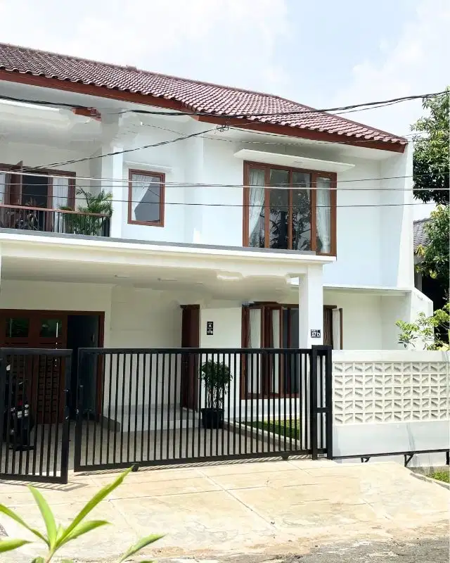 DIJUAL RUMAH ASRI  BARU SIAP HUNI DI CINERE DEPOK