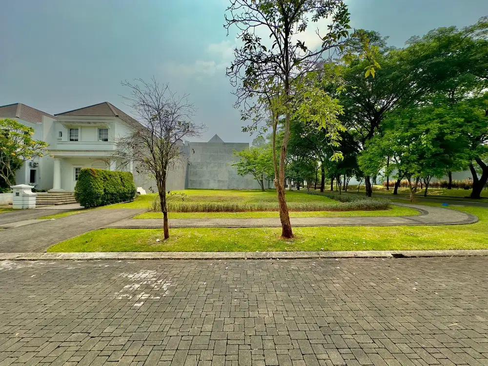 Kavling Mewah, Row Besar, Jarang Ada, Cluster De Maja Bsd City