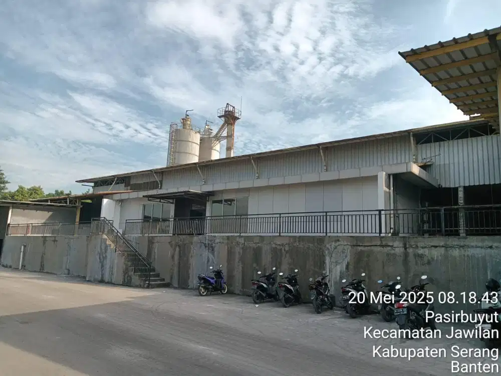 Dijual Pabrik Bata di Serang Cikande