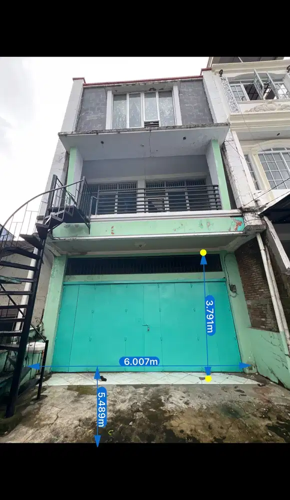 Ruko Siap Bisnis Lebar 6 meter di makassar