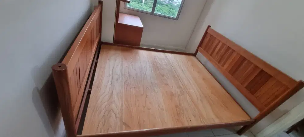 Jual Murah Banget Ranjang Kayu Hokywood Queen