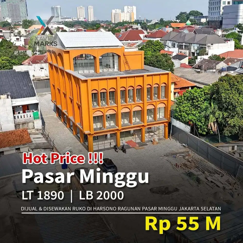DIJUAL & DISEWAKAN RUKO DI HARSONO RAGUNAN PASAR MINGGU JAKARTA SELATA