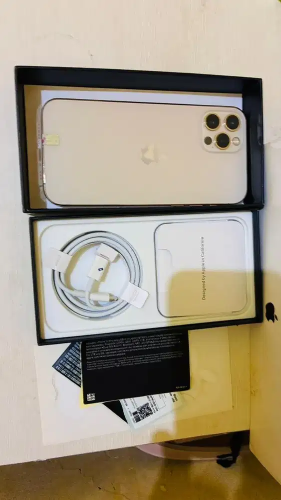 Jual iphone 12pro 128gb gold