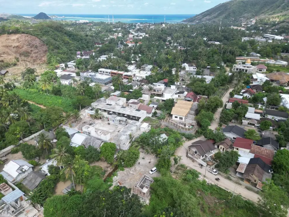 Tanah view laut di sentral Kuta Mandalika