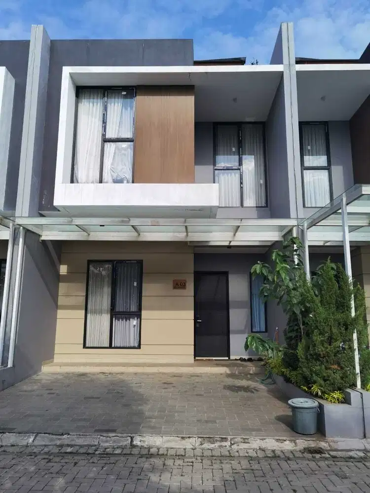 TURUN HARGA RUMAH  2 LANTAI CLUSTER ARCADIA BINTARO