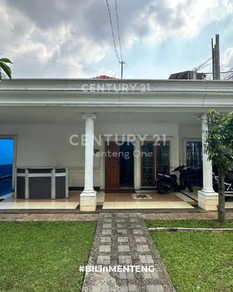 Rumah Kantor Luas Strategis Area Menteng.