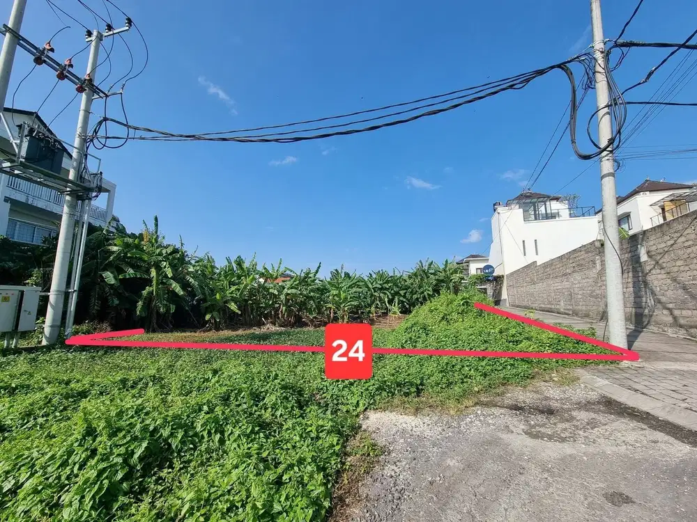 TANAH 949m² KAWASAN PANTAI BERAWA CANGGU