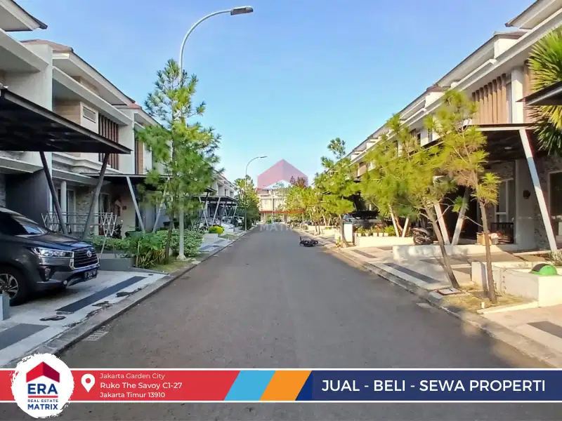 DIJUAL Rumah 2 Lantai Cluster Missisipi Jakarta Garden City