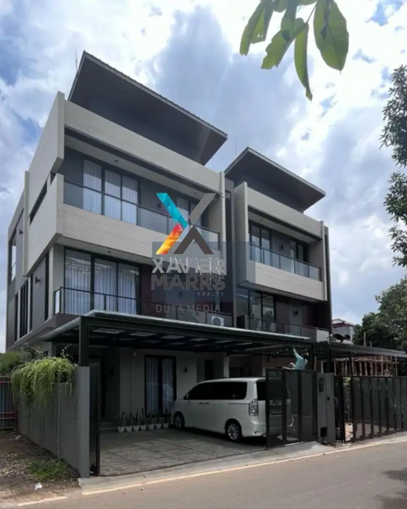 RUMAH MEWAH JAGAKARSA JAKARTA SELATAN BANGUNAN BARU MURAHH