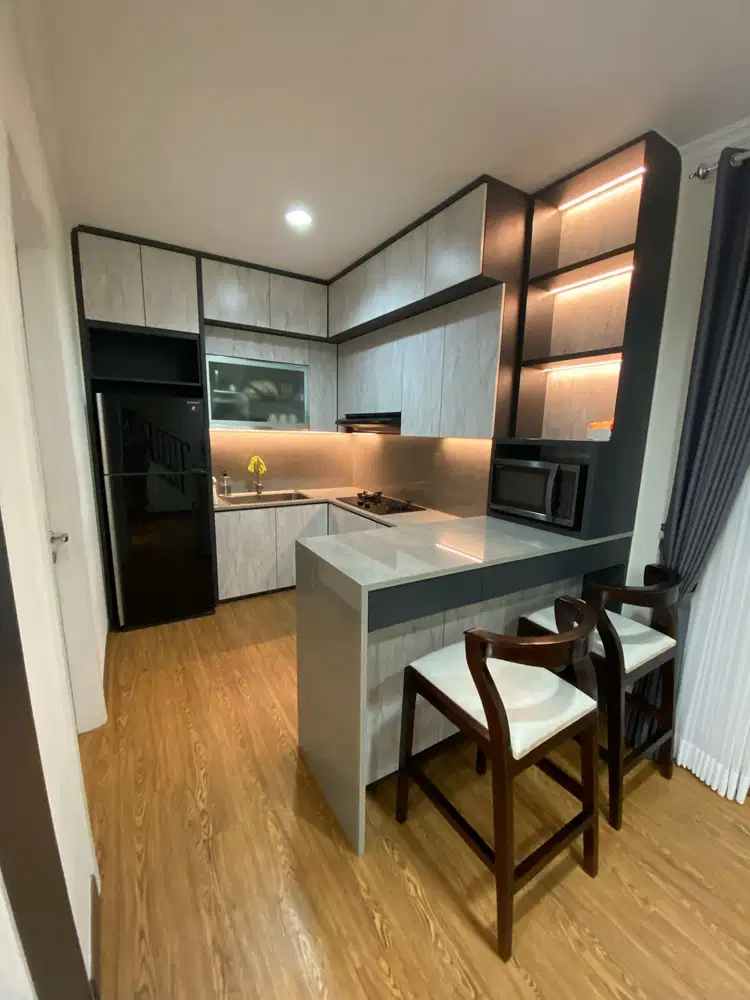 RUMAH TYPE PREMIUM ROSSINI GADING SERPONG FULL FURNISH CAKEP