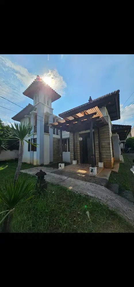 Jual 2 rumah cocok hunian & kantor loka indah wr.jati barat Jaksel