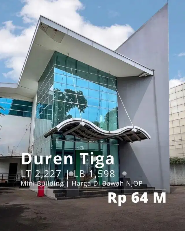 Jual Murah Gedung Kantor bawah NJOP Duren tiga Pancoran Jaksel